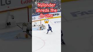 Nylander finishes off the Boston Bruins [upl. by Manya158]