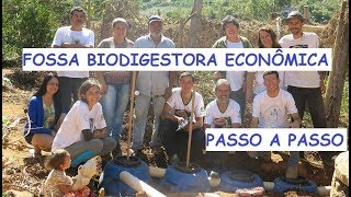 Fossa Biodigestora Econômica [upl. by Llednov]