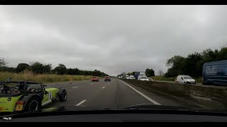 UK Road Trip M25 to Dover Cruise Terminal [upl. by Tod47]