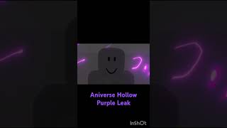 JJK leaks animation roblox AniVerse Hollow Purple Leak 🟣 [upl. by Tara295]