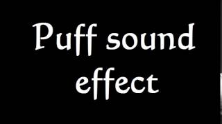 Puff pff Sound Effect For Free  Puff Pff Geräusch Poof Sound [upl. by Nivaj]