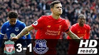 Liverpool vs Everton 31  All Goals amp Highlights  Premier League 01042017 HD [upl. by Athey829]