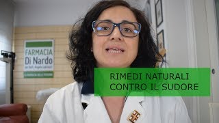 Rimedi naturali contro sudore [upl. by Timmi94]