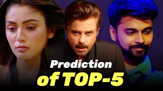 Predicting the TOP 5 Contestants of Bigg Boss OTT 3  Grand Finale Prediction [upl. by Arabeila719]