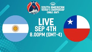 Argentina v Chile  Full Basketball Game  FIBA South American Womens Championship 2024 [upl. by Izak870]