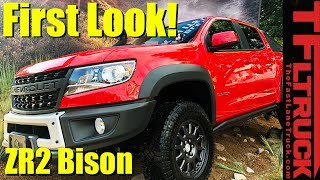 2019 Chevy Colorado ZR2 Bison See It Up Close and Personal [upl. by Stephanus]