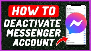 How To Deactivate Messenger  Deactivate Messenger Account [upl. by Iznek]