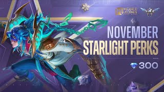 MLBB Starlight Membership November 2024MLBB🤯😱mobilelegends mlbb viralvideo [upl. by Ahidam]