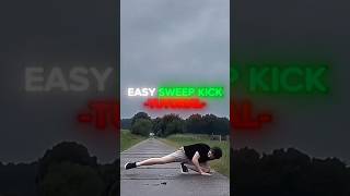 Sweep Kick tutorial hehe 🧹 kicktechniques martialarts kicktutorial kickboxing taekwondo [upl. by Desdee328]