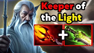 Crazy Burst Damage Mid Keeper of the Light 30Kills Dagon  Ethereal Blade One Shot Builds Dota 2 [upl. by Plunkett]