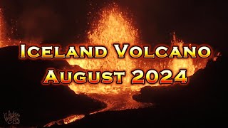 Iceland Volcano August 2024 [upl. by Georgiana]