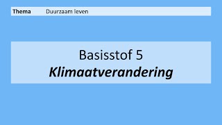 VMBO 3  Duurzaam leven  Basisstof 5 Klimaatverandering  8e editie [upl. by Tommie663]