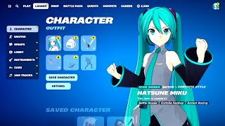 Fortnite BIG 2025 Collab Leaked HATSUNE MIKU [upl. by Acira456]