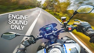 Yamaha MT09 SP AKRAPOVIC sound RAW Onboard [upl. by Saphra953]