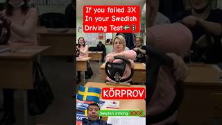 FAILED 3X ❌ ❌❌KÖRPROV drivingtest [upl. by Dhaf]