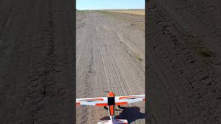 Rc airplane brings life back to old crop duster runway Arrows Trekker tail dragger mod aviation [upl. by Sprung564]