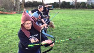 Hoplite Association using Grozer Scythian bows [upl. by Wolbrom]