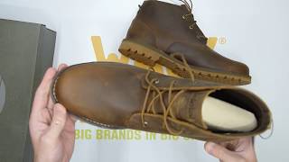 Timberland Larchmont Chukka  Medium Brown  Unboxing  Walktall [upl. by Avahc]