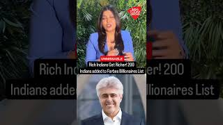 The Forbes Worlds Billionaires List 2024 featured 200 Indians of which 25 were debutants [upl. by Arty]