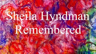 Virgin Island poet Sheila Hyndman Remembered [upl. by Symon]