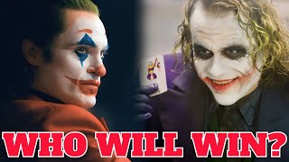 Joker Heath Ledger vs Joker Joaquin Phoenix Battle  Joker Vs Joker  Whats On Hollywood [upl. by Mayyahk]