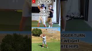 STEP 2 WITH BRYSON DECHAMBEAU WORKING ON GAINING MORE SPEED AND DISTANCE OFF THE TEE GOLF [upl. by Yruama]