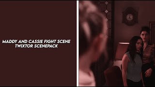 cassie and maddy fight scene episode 5 twixtor scenepack [upl. by Heilman]