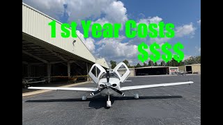 Gen1 Cirrus SR20 First Year Total Cost [upl. by Amsirak950]