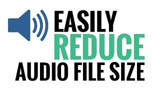 How To Easily Reduce Audio File Size On A Mac  iTunes [upl. by Bailey]