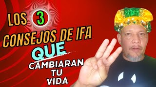 CONOCE  🔰  LOS 3 GRANDES CONSEJOS DE ORULA 🔥 DICE ORULA  OGUNDA LENI OKANA SODE  PARA EL MUNDO [upl. by Gonnella]