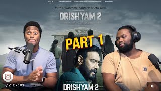 DRISHYAM 2 Part 1  Shriya Saran  Tabu  Nishikant KamatBrothersReaction [upl. by Jacobsohn205]