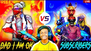 🌿FREE FIRE LIVE🌿PLAYING 1 VS 6 KHATARNAK😎CUSTOM ROOM GAME PLAY 🎮🎯 ON LIVE  GARENA FREE FIRE [upl. by Ekaj]