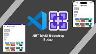 Badge Control NET MAUI  04 [upl. by Hallee669]