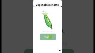 Learning vegetables name Vegetables Name short vegetables name for kids vegetables [upl. by Garcia550]