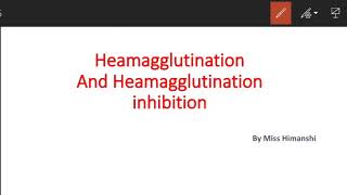 Hemagglutanation and Hemagglutanation inhibition [upl. by Bethany]