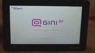 만도 Send to Car LP300에 탑재된 GINI 3D 맵 [upl. by Katheryn]