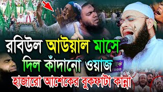 রবিউল আউয়াল মাসে দিল কাঁদানো শ্রেষ্ঠ ওয়াজ।হেদায়েতুল্লাহ আজাদীmufti hedayetullah azadi new waz 2024 [upl. by Ellenahc385]