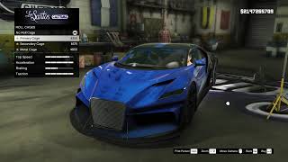 GTA V Transforming the Truffade Thrax Bugatti Divo  Epic Customization [upl. by Labors528]