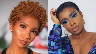 Most Inspiring Short Natural Hairstyles And Short Hair Ideas in 2020 [upl. by Litman614]