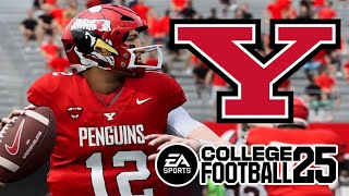 Youngstown State University REBUILD in College Football 25 [upl. by Elias]