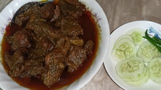 Easy Hasher Mangsho Recipe [upl. by Adlitam]