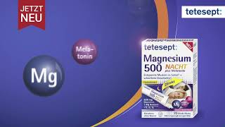 tetesept Magnesium 500 Nacht Direkt Sticks [upl. by Ahouh]