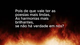 O Fogo Arderá  Alexsander Lucio  Versão acústica com letra [upl. by Nanyt]