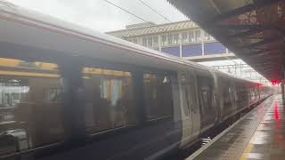 Elizabeth Line trains at Twyford [upl. by Sedgewinn296]