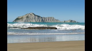 Happy  Waimarama Beach day Clifton Cape Kidnappers Ocean Beach Falls Hawkes Bay  New Zealand [upl. by Crosse]