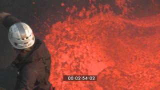 Volcano Lava Lake Extreme Climbing Into Crater Ambrym Island HD Footage 1920x1080 30p [upl. by Kerwin]