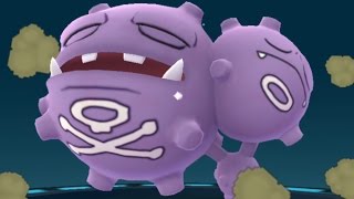 913 Combat Power Koffing Evolving Into Weezing Pokémon GO Rare Evolutions [upl. by Nail]