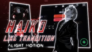 HAIKO  LIKE BURNING TRANSITION  LIGHT YAGAMI [upl. by Azmuh]