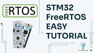 STM32 FreeRTOS How to multitask with CMSISRTOS [upl. by Leahicm203]