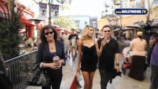 Courtney Stodden wears very little while shopping at The Grove [upl. by Gilder]